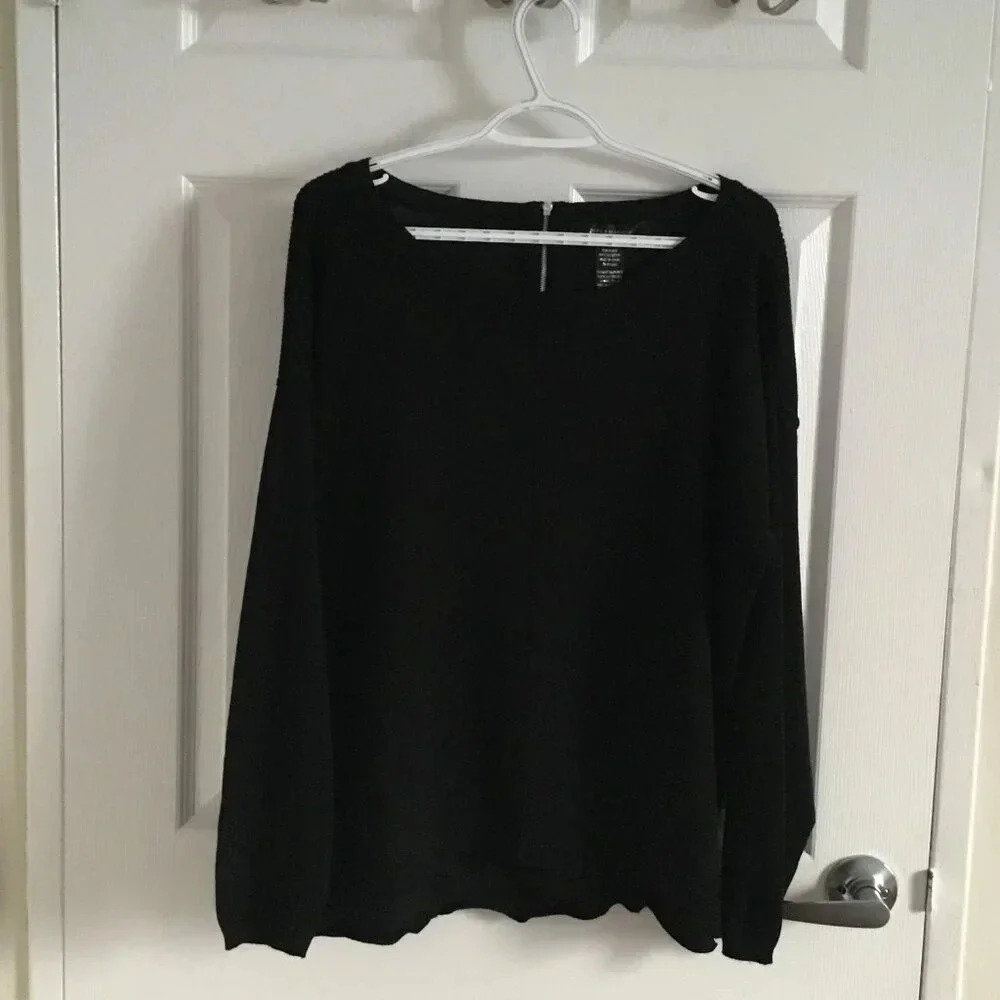 89th & Madison Sweaters Black Office Size  L